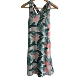 Kyodan Sports Tropical Dress Women's XS Built in Sports Bra